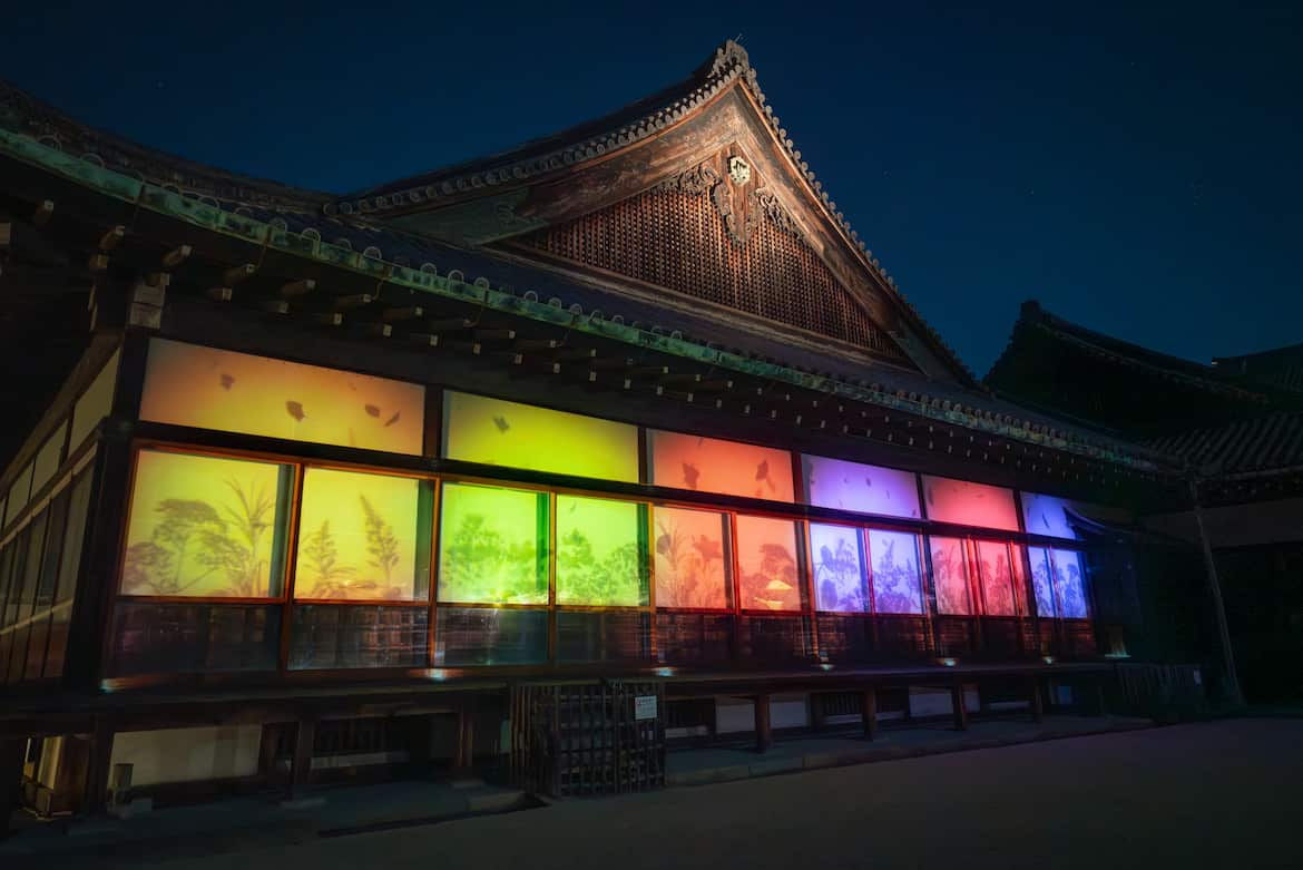 特別名勝：二の丸庭園 国宝×プロジェクションマッピング「月影の花」(つきかげのはな)