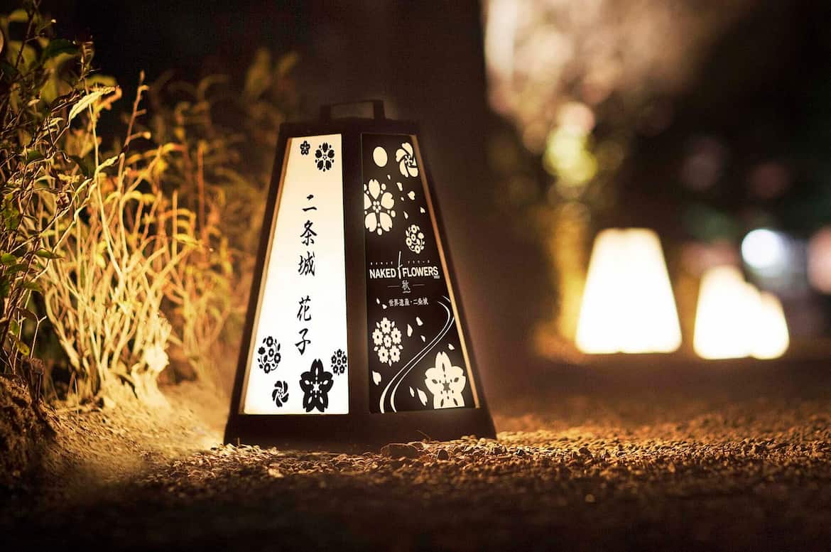 NAKED FLOWERS お名前入れ行灯付きチケット（全日一律 / NAKED FLOWERS 2023 秋 入場料・行灯名前入れ）